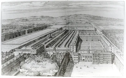 The Prospect of Grays Inn, 1720